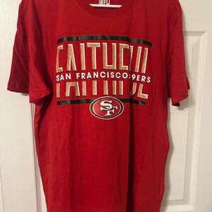 NFL Red Crew Neck Shirt